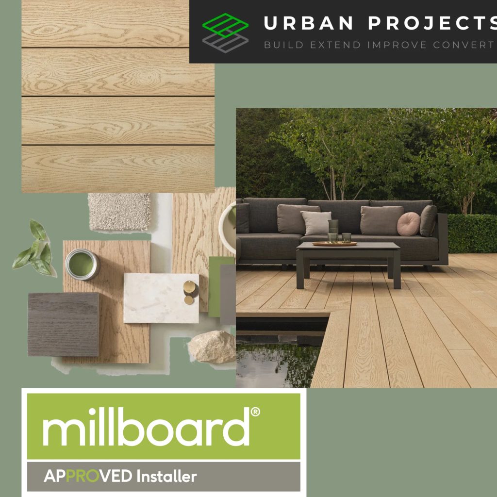 Millboard composite decking installation in Dorset
